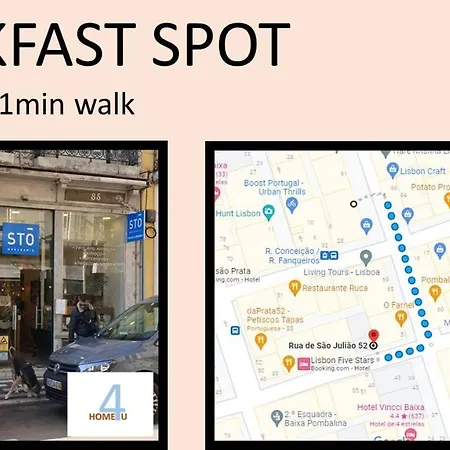 Home4u - Secret In Center Lejlighed Lisboa